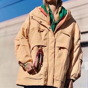 FP Movement by Free People Peach Utility Jacket